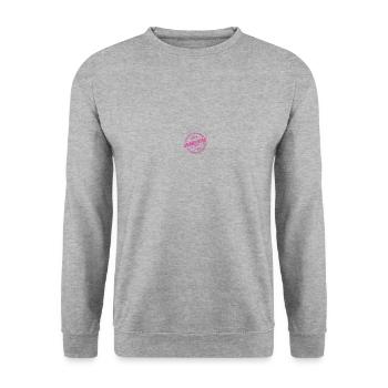 T-shirt de déclaration de qualité - Sweat-shirt Unisexe - gris chiné - Devant - Alina (178cm) & Michal (187cm)