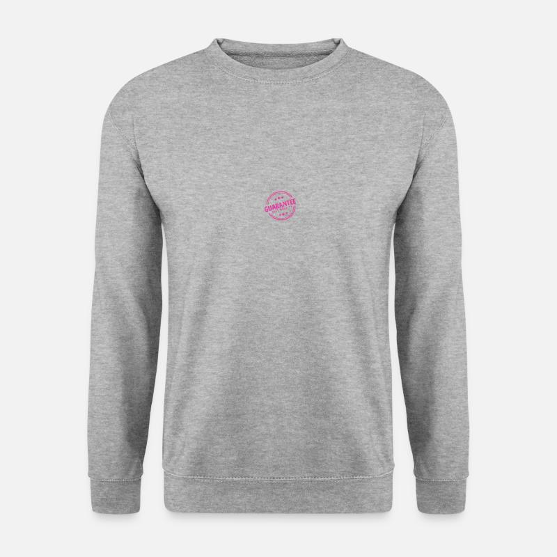 Qualitäts-Statement-T-Shirt - Unisex Pullover - Weißgrau meliert