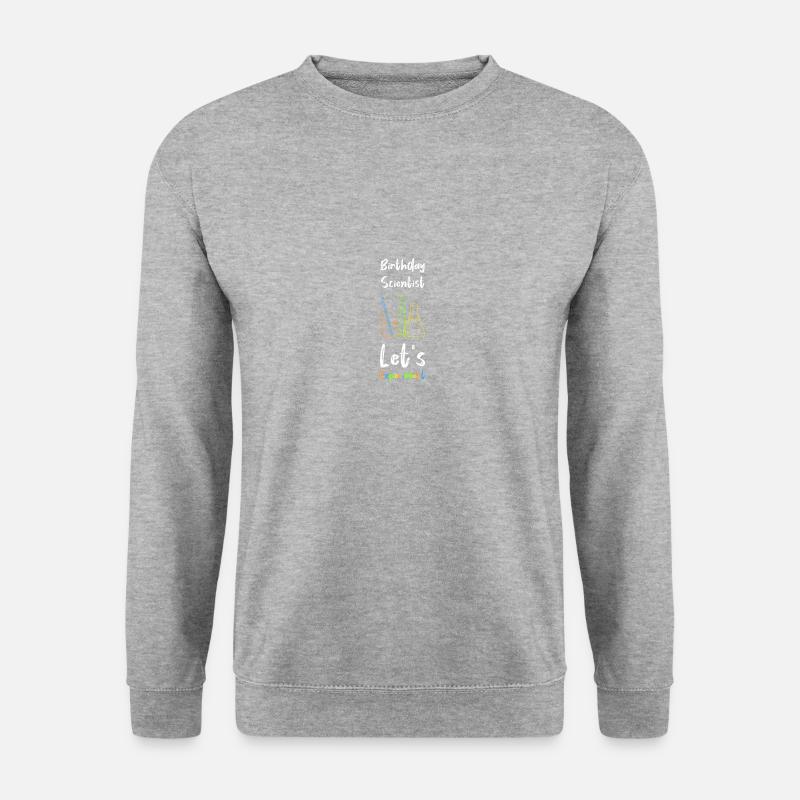 Scientist Birthday Nine Science - Unisex Sweatshirt - salt & pepper