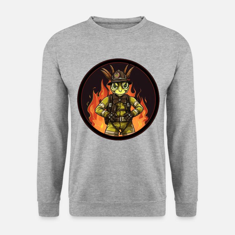 Fire brigade locusts - Unisex Sweatshirt - salt & pepper