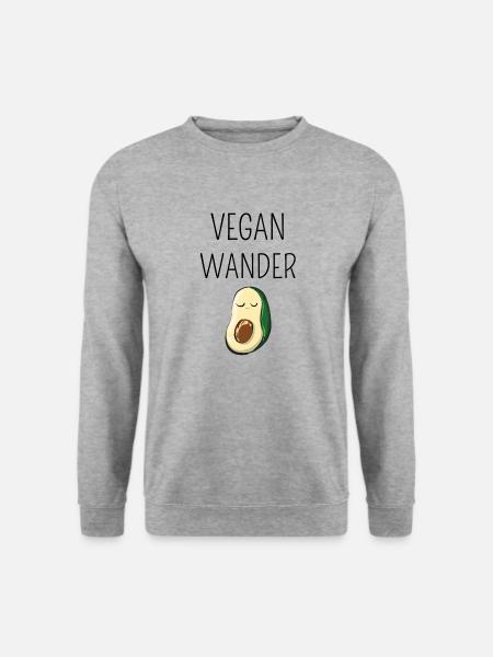 Vegan Wander - Unisex Sweatshirt - salt & pepper