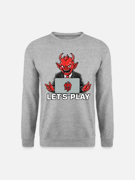 Red Devil - Unisex Sweatshirt - salt & pepper