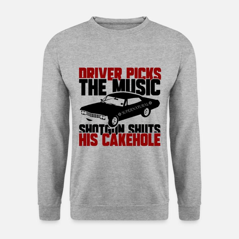 DRIVER, GIFT - Unisex Sweatshirt - salt & pepper