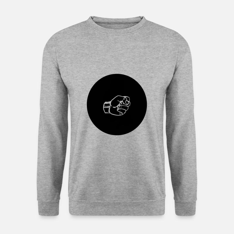 STONE (b) - Unisex Sweatshirt - salt & pepper