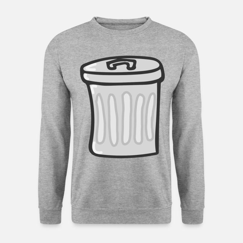 Trash - Unisex Sweatshirt - salt & pepper