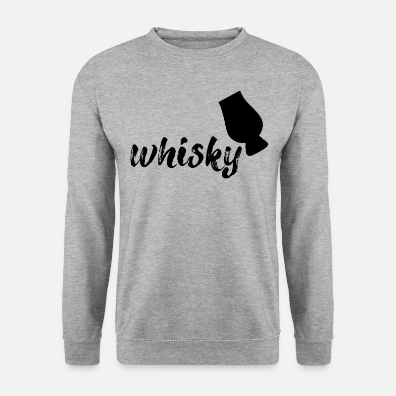 Whisky, black - Unisex Sweatshirt - salt & pepper