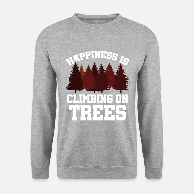 Tree Climbing - Unisex Sweatshirt - salt & pepper