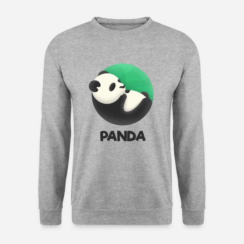 panda - Unisex Sweatshirt - salt & pepper