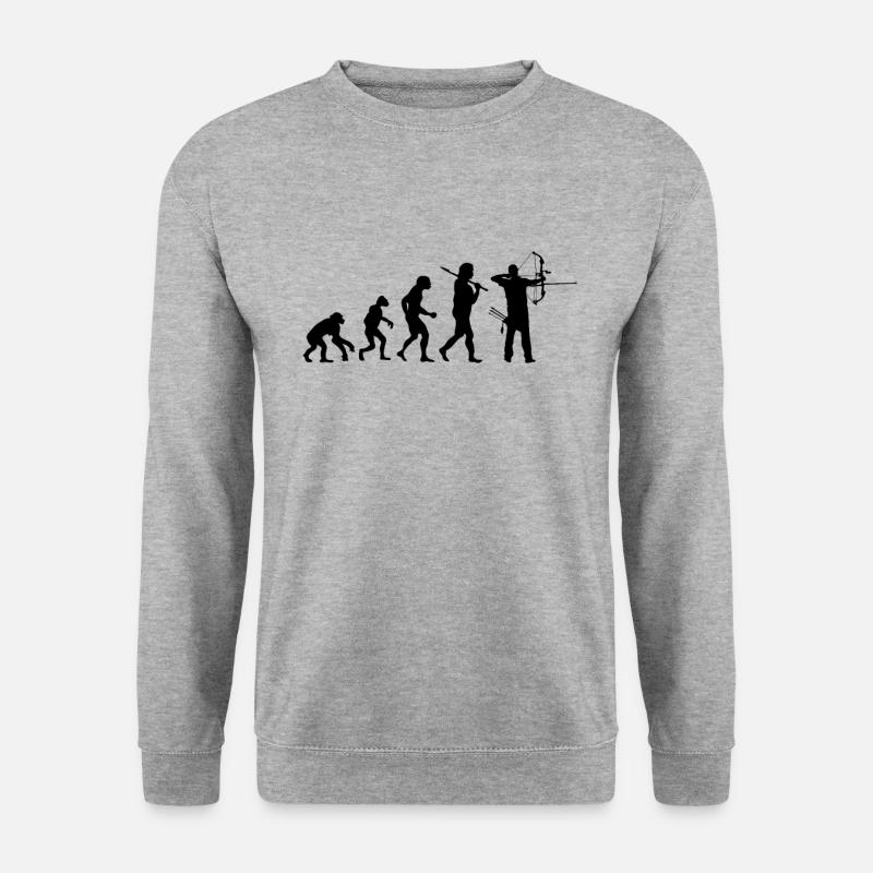Evolution Archery - Unisex Sweatshirt - salt & pepper