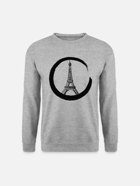 Paris Eiffel Tower - Unisex Sweatshirt - salt & pepper