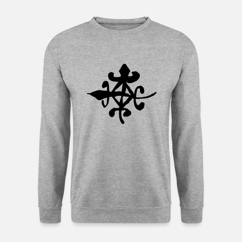 Egypt Ancient Symbol Unity - Unisex Sweatshirt - salt & pepper