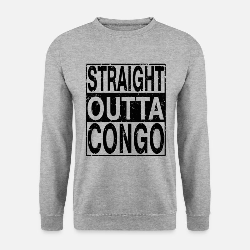 Congo Straight outta Congo - Unisex Sweatshirt - salt & pepper
