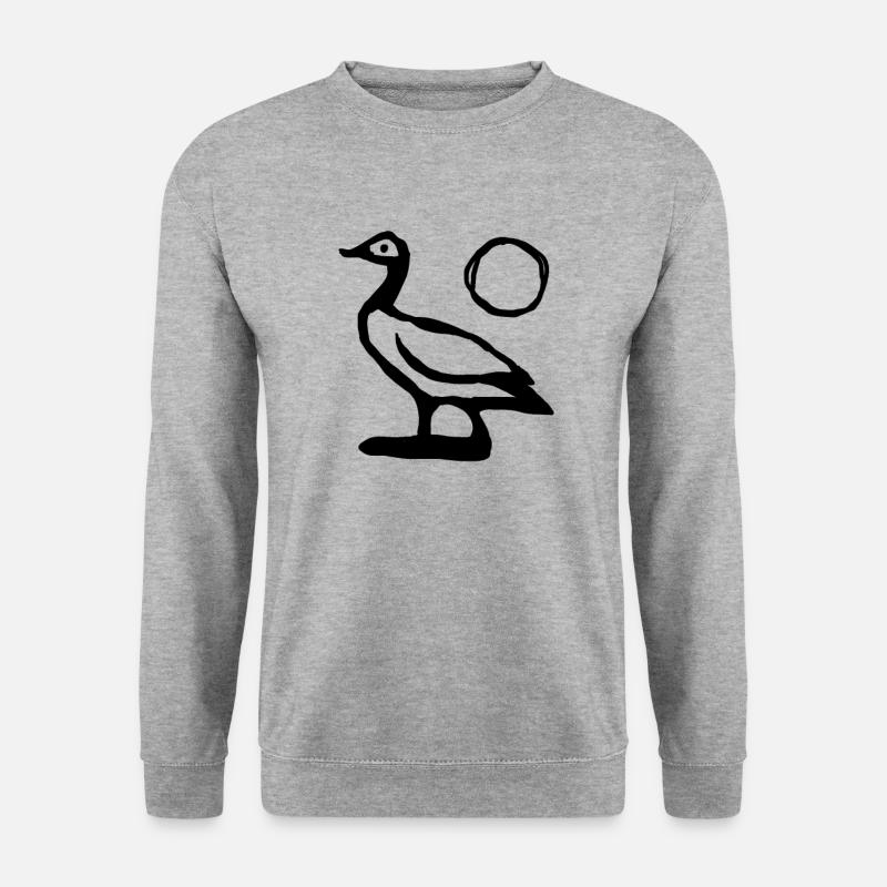 Egypt Ancient Symbol Sa Ra - Unisex Sweatshirt - salt & pepper