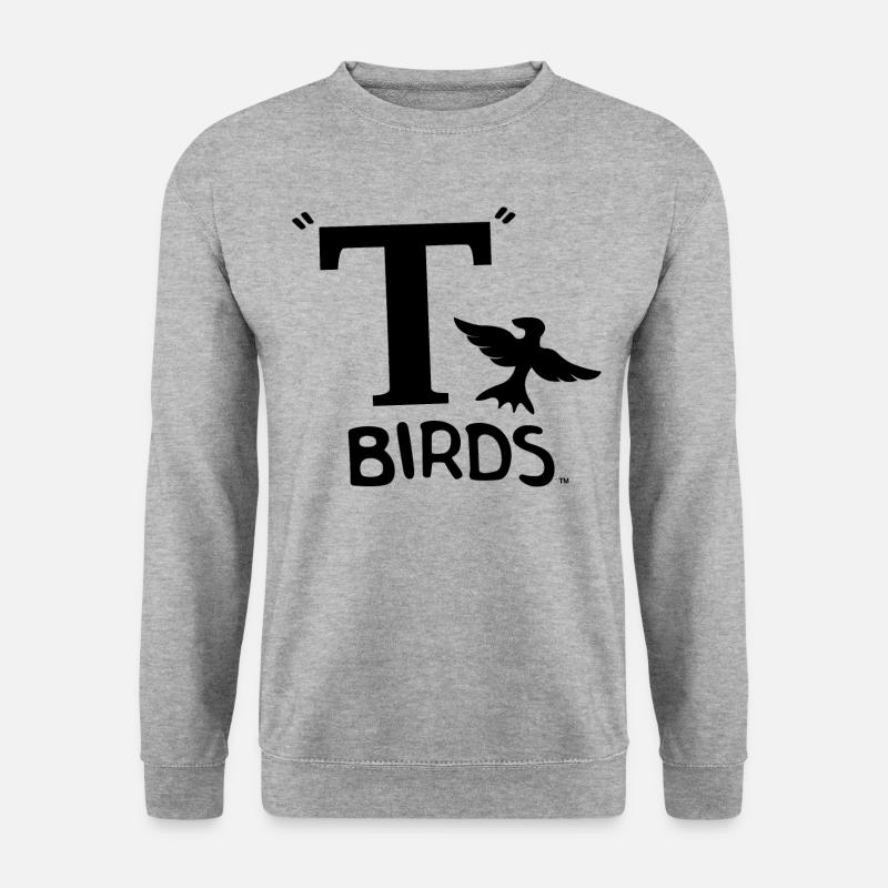 Grease T-Birds Gang Danny Zuko - Unisex Pullover - Weißgrau meliert