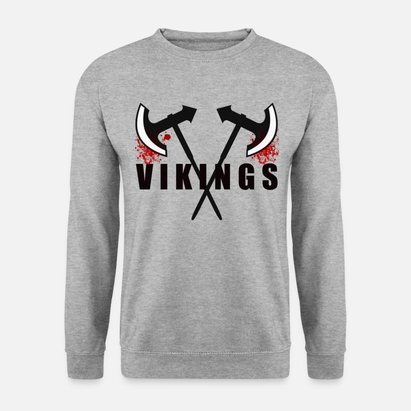 VIKINGS Series Gift - Unisex Sweatshirt - salt & pepper
