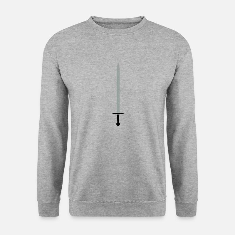 bichrome sword - Unisex Sweatshirt - salt & pepper