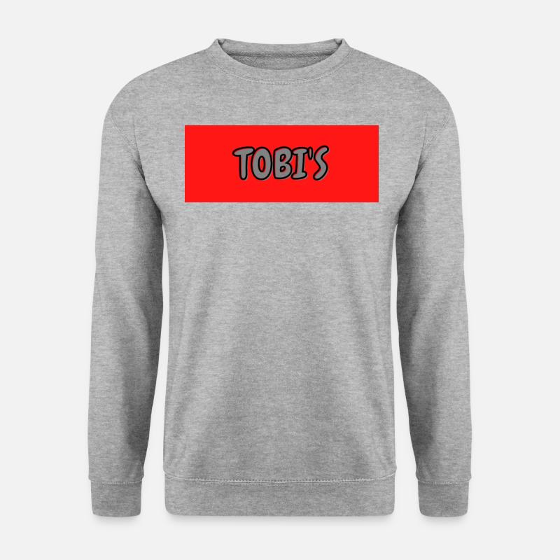Tobi's - Unisex Pullover - Weißgrau meliert