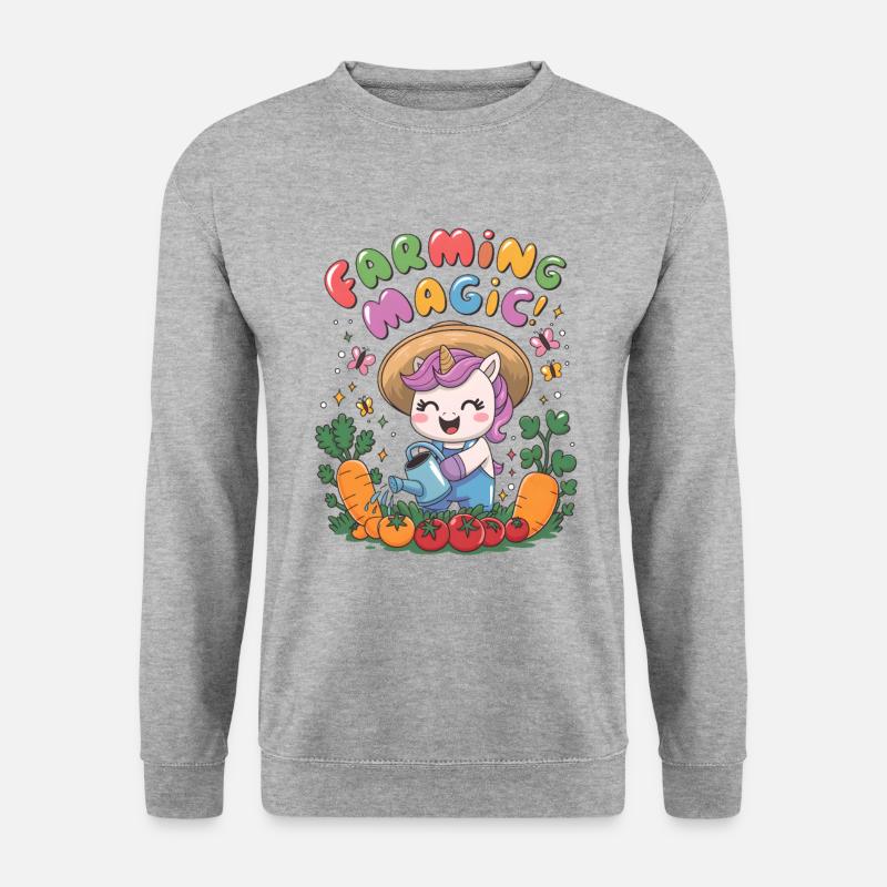 Farming Magic! - Unisex Sweatshirt - salt & pepper