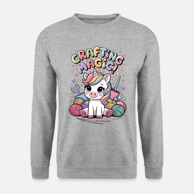 Crafting Magic! - Unisex Sweatshirt - salt & pepper