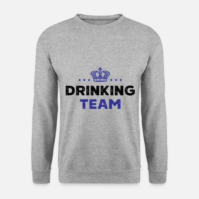 Drinking Team - Unisex Sweatshirt - salt & pepper