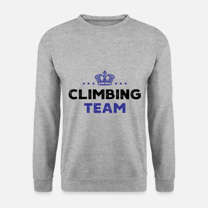 Climbing Team - Unisex Sweatshirt - salt & pepper