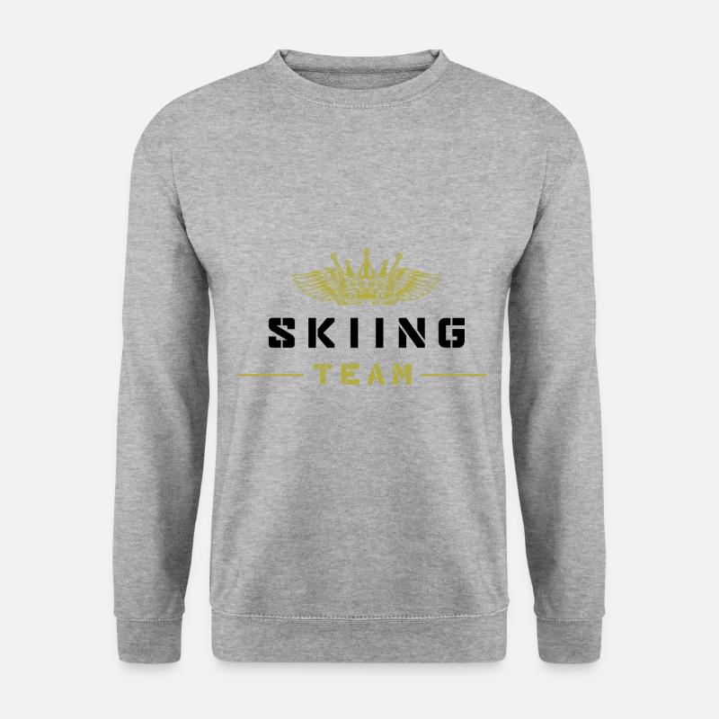 Skiing Team - Unisex Sweatshirt - salt & pepper