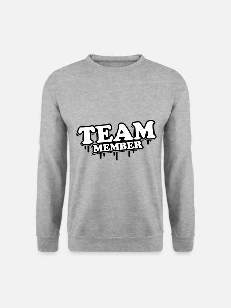 Membres de l’équipe - Sweat-shirt Unisexe - gris chiné