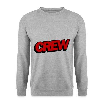 Conception de l’équipage - Sweat-shirt Unisexe - gris chiné - Devant - Alina (178cm) & Michal (187cm)