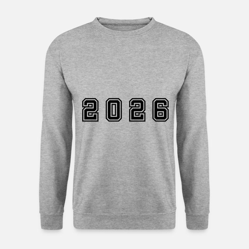 2026 Year Number - Unisex Sweatshirt - salt & pepper