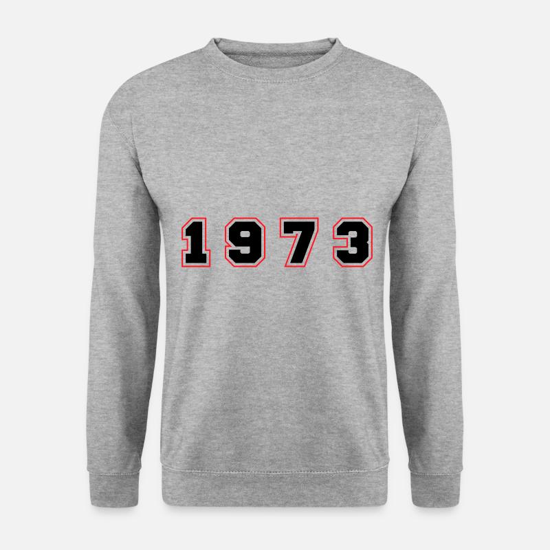 1973 Year Number - Unisex Sweatshirt - salt & pepper