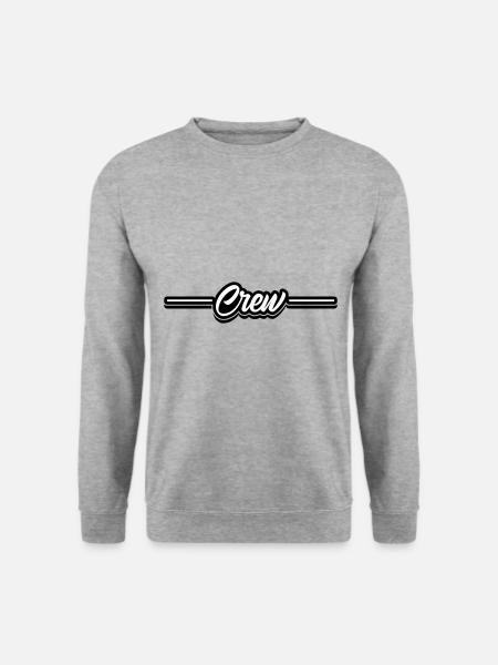 Conception de l’équipage - Sweat-shirt Unisexe - gris chiné