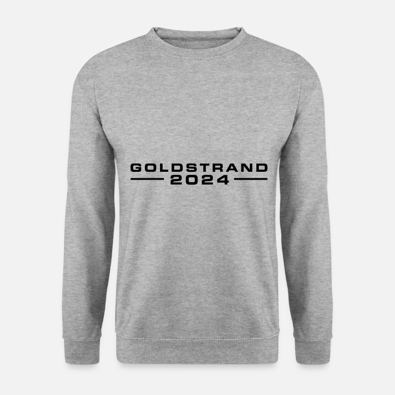 Goldstrand 2024 - Unisex Pullover - Weißgrau meliert
