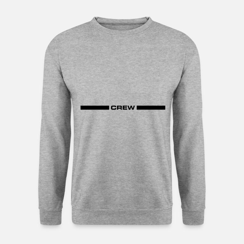 Crew Design - Unisex Sweatshirt - salt & pepper