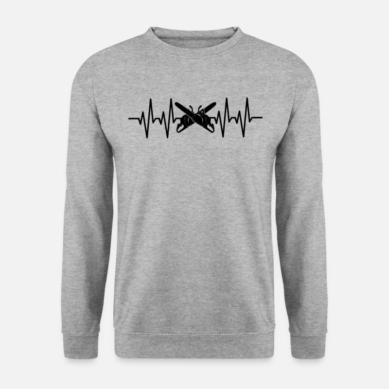Lumberjack Gift Forestry - Unisex Sweatshirt - salt & pepper