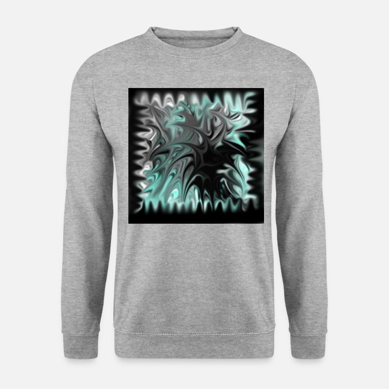 MB - Unisex Pullover - Weißgrau meliert