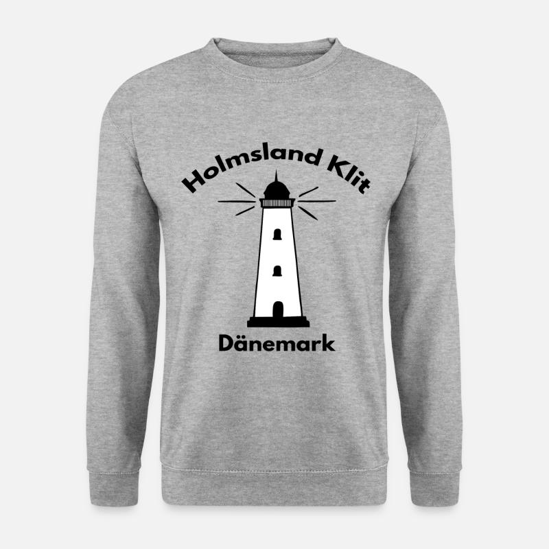 Lyngvig Fyr - Unisex Pullover - Weißgrau meliert