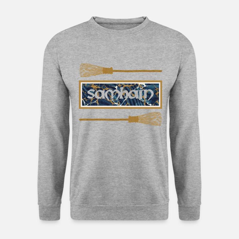 samhain e 16 - Unisex Pullover - Weißgrau meliert