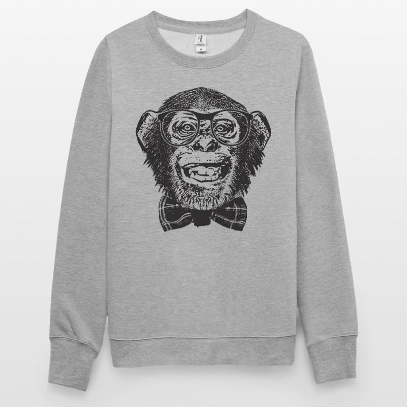 Monkey Nerd Unisex Sweatshirt