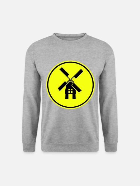 Windmill Ivon Silhouette - Unisex Sweatshirt - salt & pepper