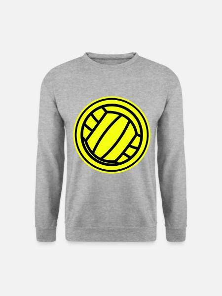 Volleyball symbol - Unisex Sweatshirt - salt & pepper