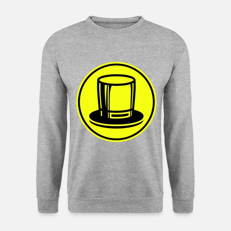 Cylinder Groom - Unisex Sweatshirt - salt & pepper