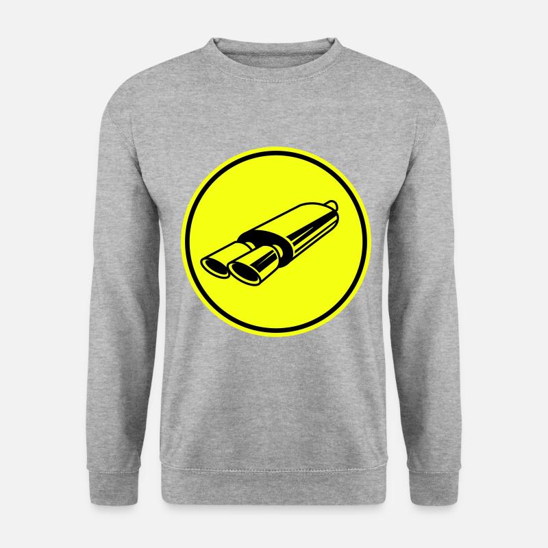 Exhaust Tuning - Unisex Sweatshirt - salt & pepper