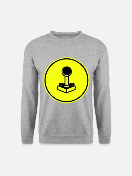 Joystick Gamer - Unisex Sweatshirt - salt & pepper