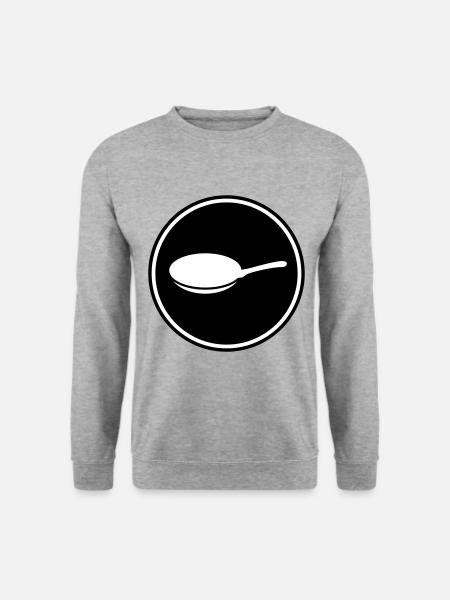 Pan Icon - Unisex Sweatshirt - salt & pepper