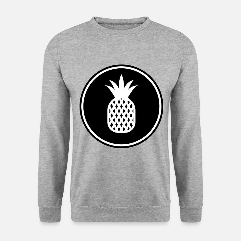 pineapple fruit - Unisex Sweatshirt - salt & pepper