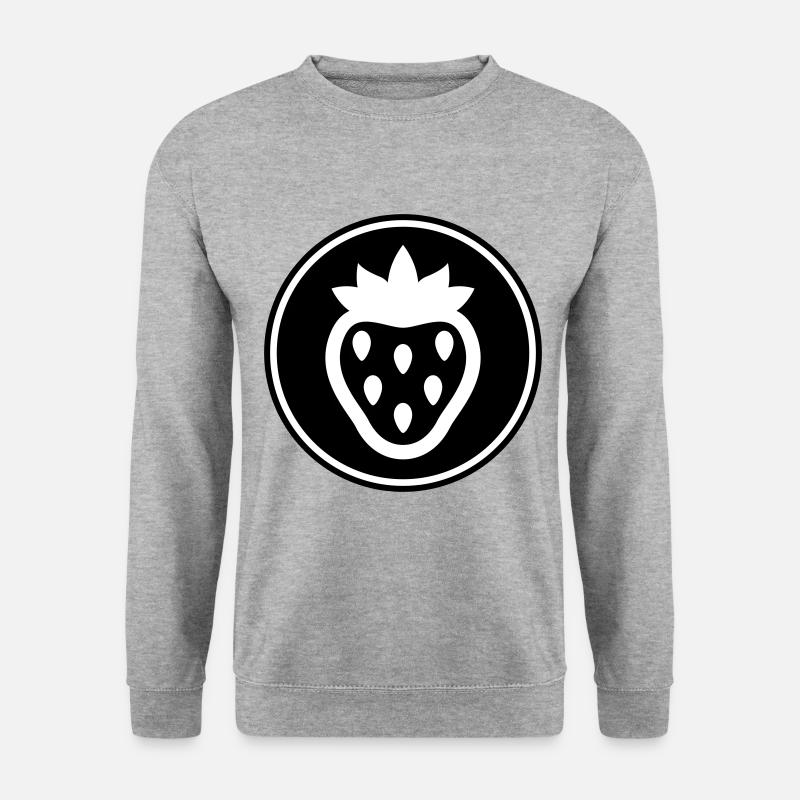 Strawberry Icon Icon - Unisex Sweatshirt - salt & pepper