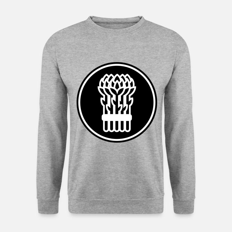 Gemüse icon - Unisex Pullover - Weißgrau meliert
