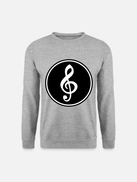 Sheet Music Musician - Unisex Sweatshirt - salt & pepper