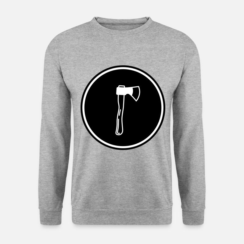 Axe Symbol - Unisex Sweatshirt - salt & pepper