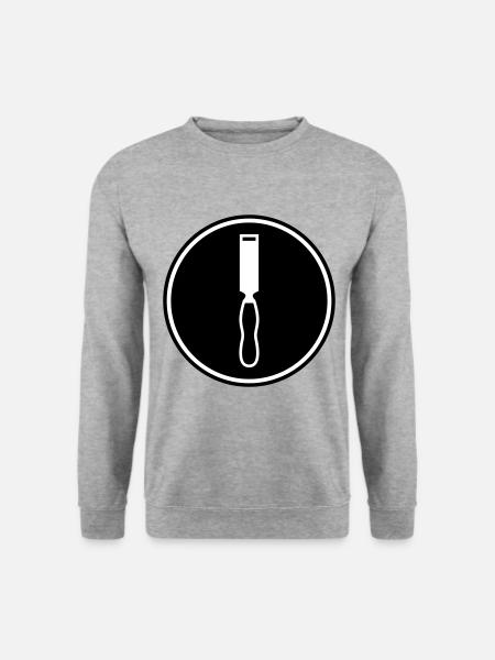 Tool icon - Unisex Sweatshirt - salt & pepper